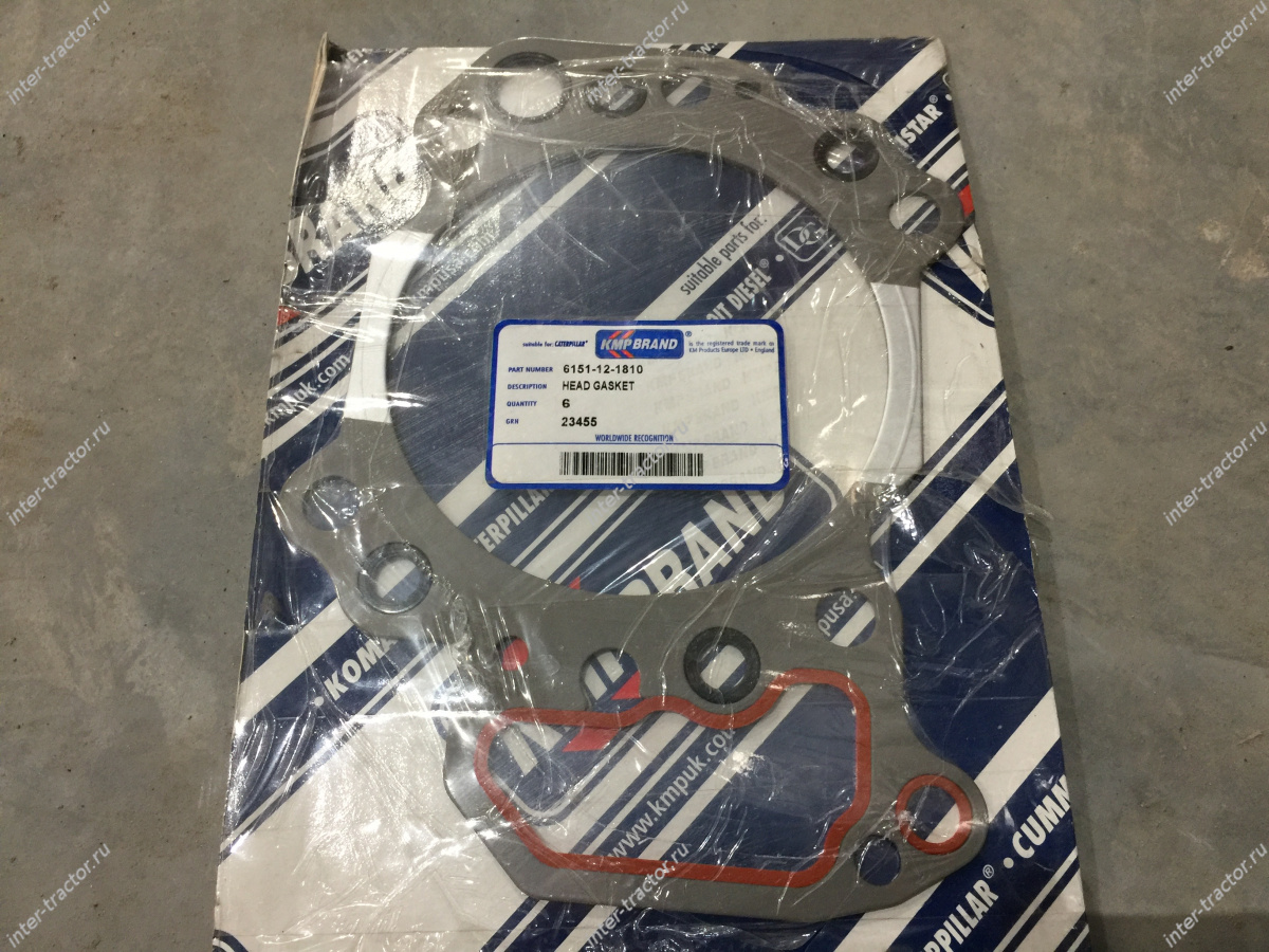 6150-12-1810:Прокладка головки блока 6151-12-1810